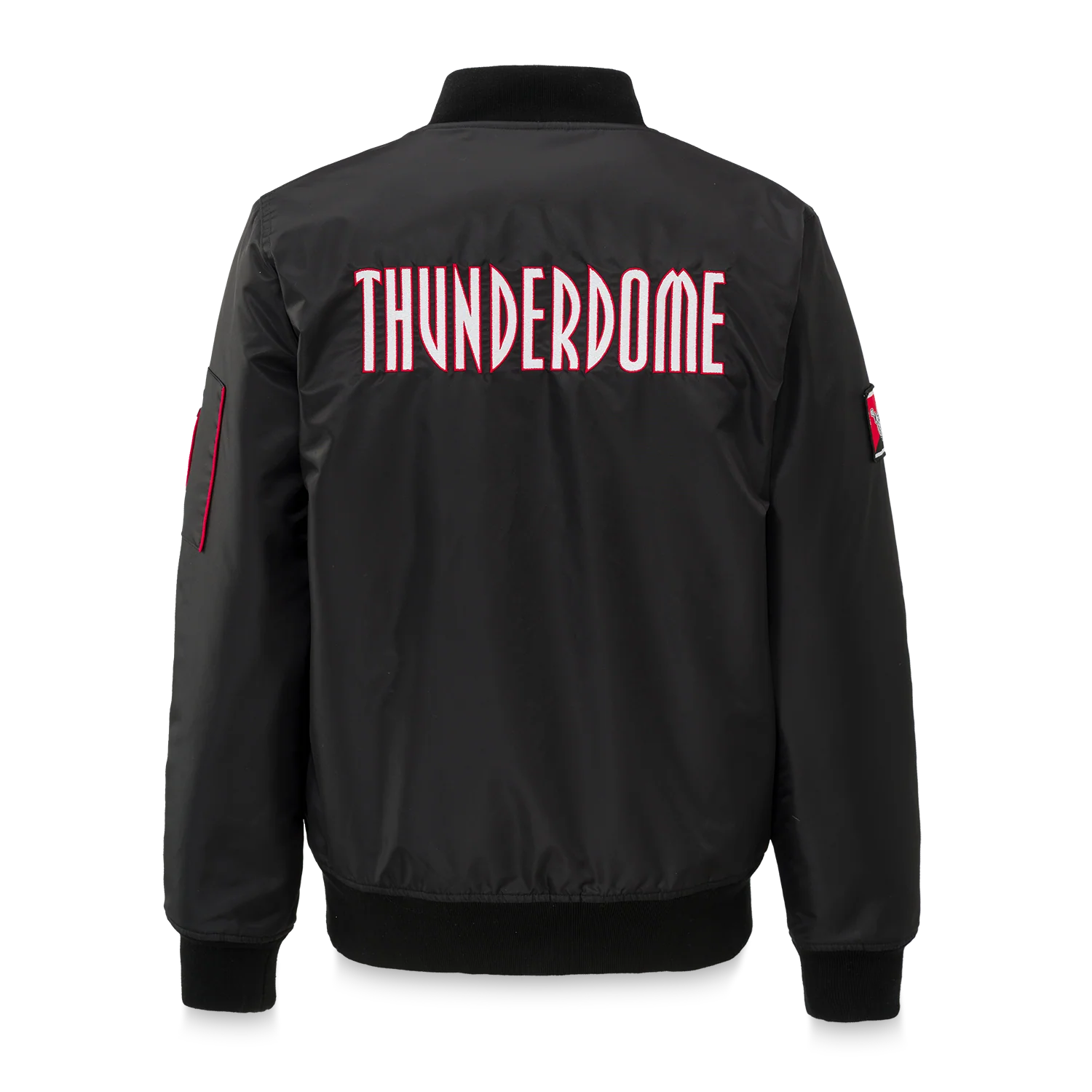 Thunderdome bomber jacket black/red - Image 2