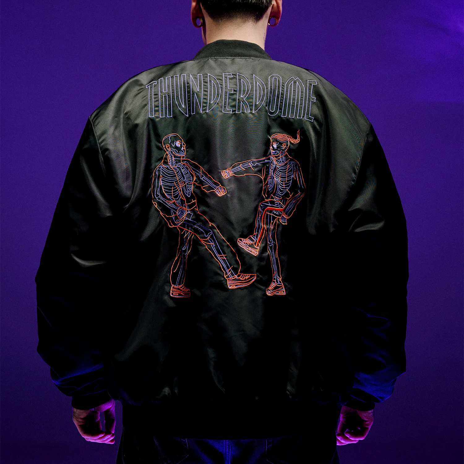 Thunderdome Gabber Bomber jacket - Image 2