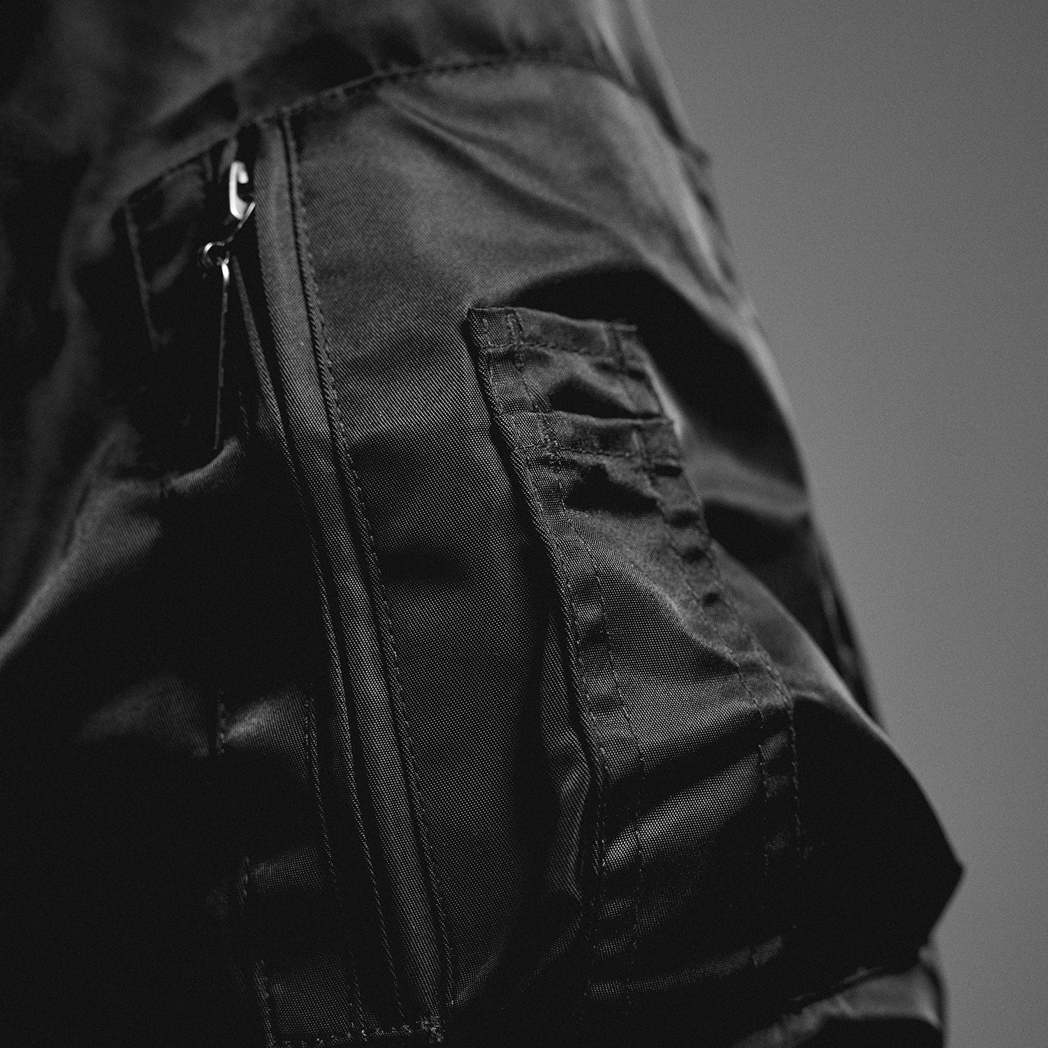 Thunderdome Monochrome Bomber jacket - Image 9