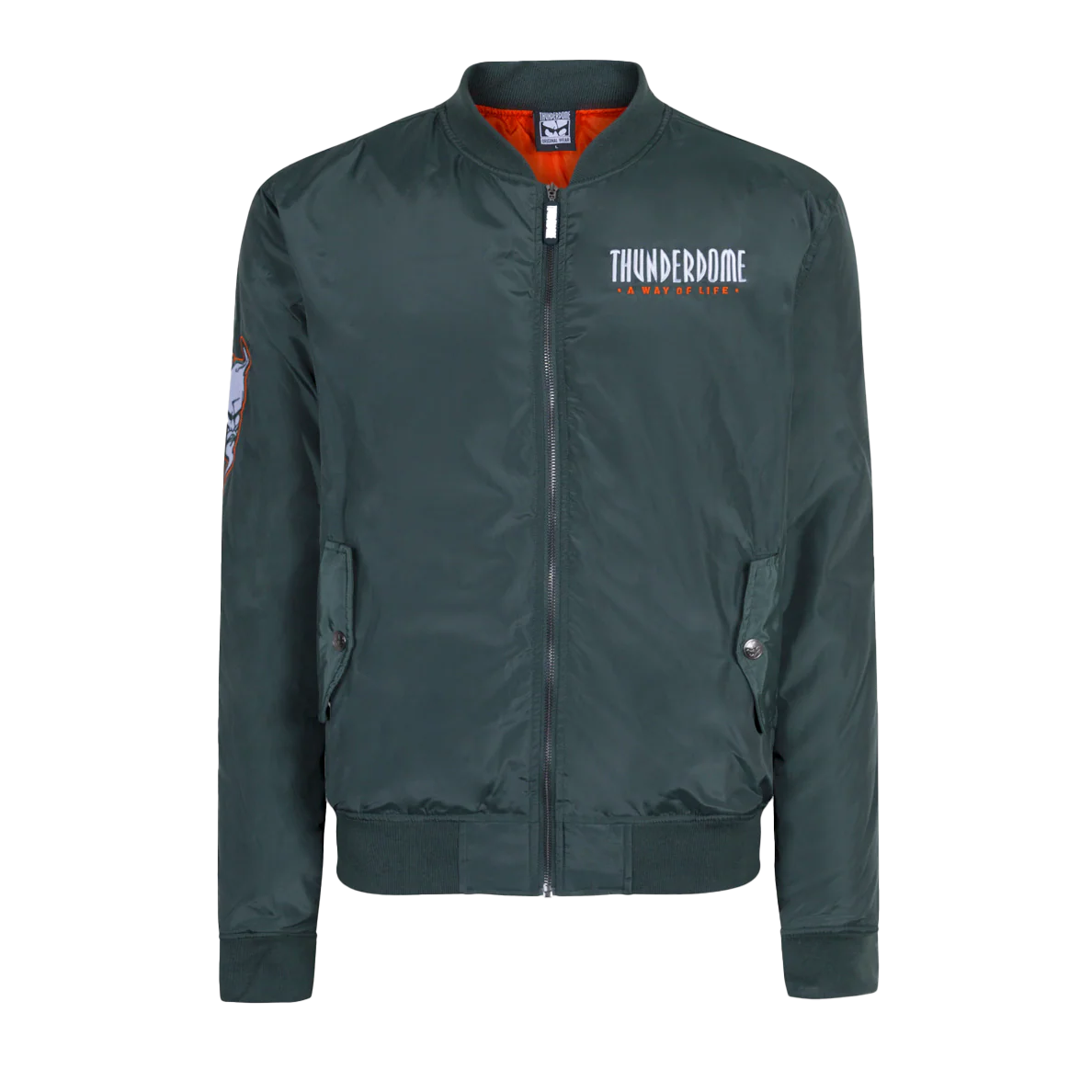 Thunderdome bomber jacket petrol - Image 2