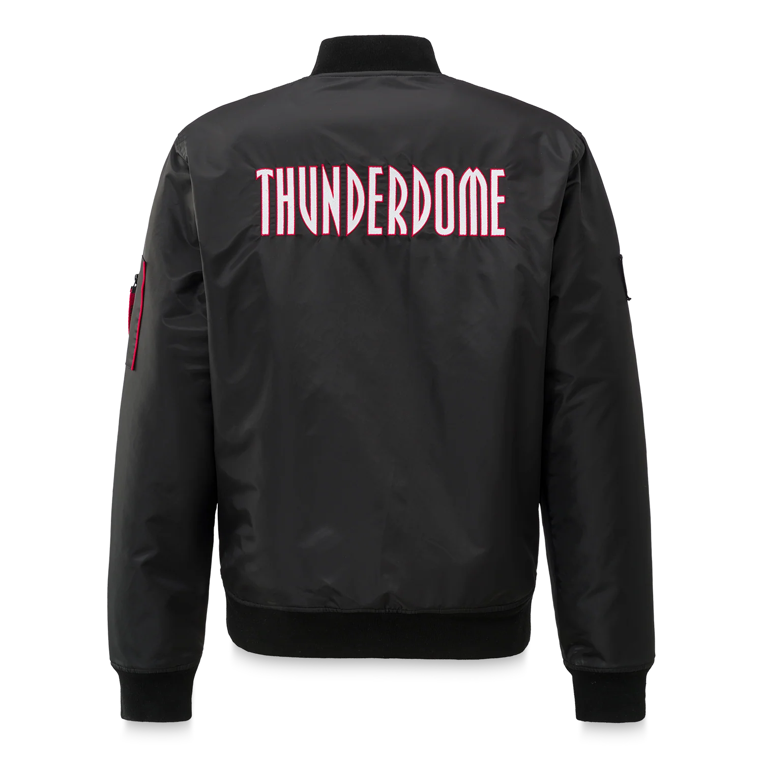 Thunderdome bomber jacket black/red - Image 2