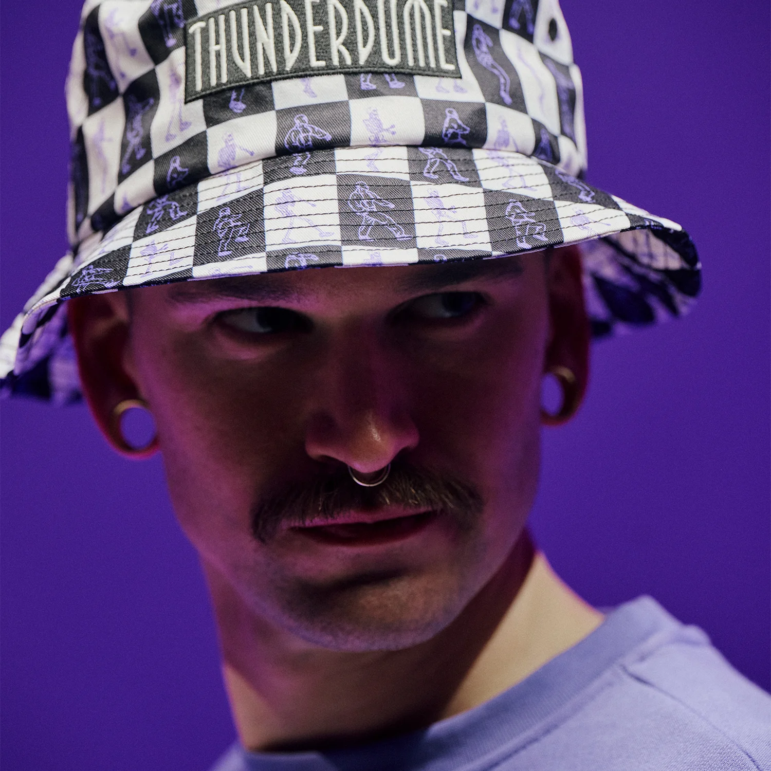 Thunderdome Pattern Bucket hat - Image 2