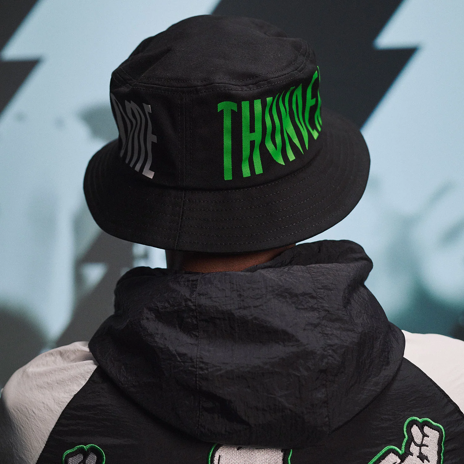 Thunderdome big logo Bucket hat - Image 2