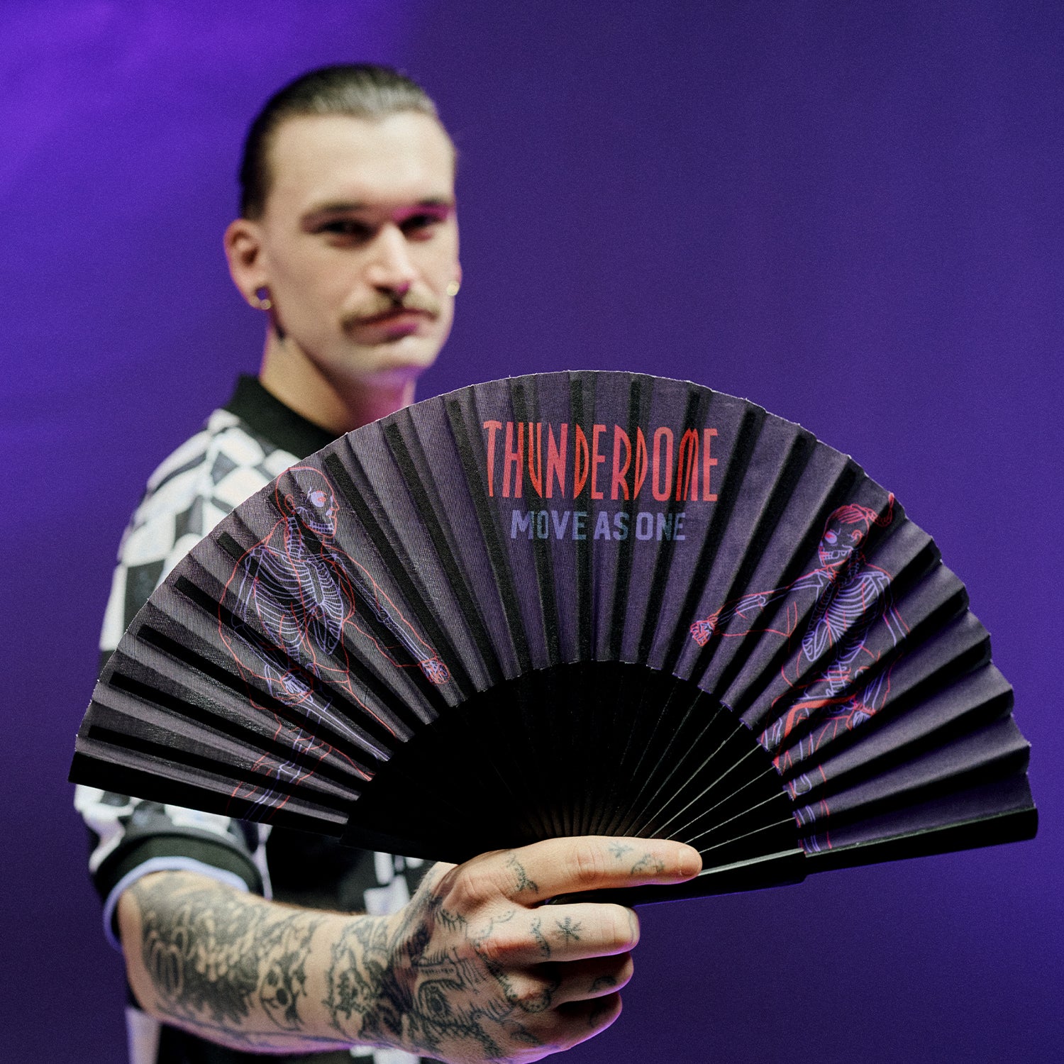 Thunderdome Gabber Handfan - Image 2