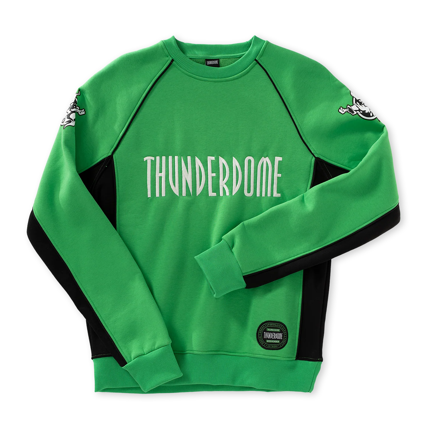 Thunderdome Green crewneck
