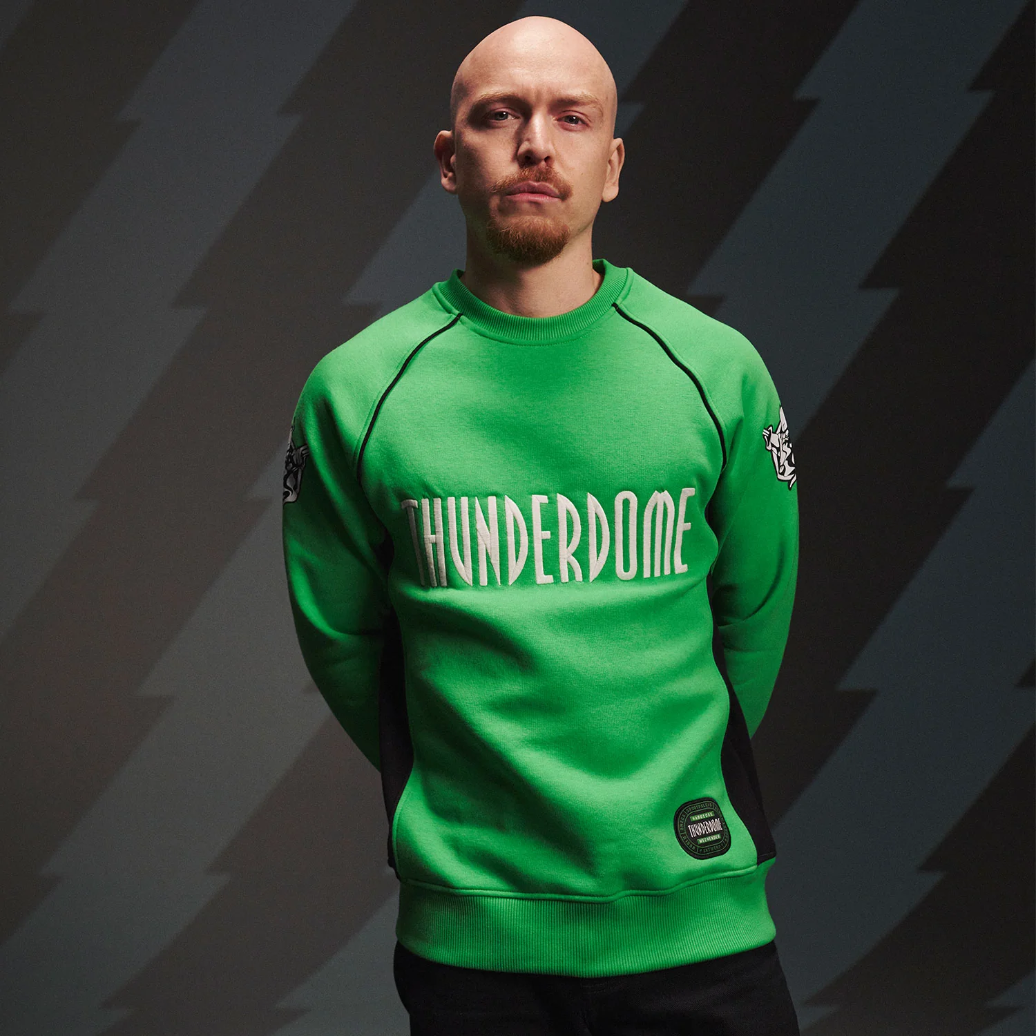 Thunderdome Green crewneck - Image 2