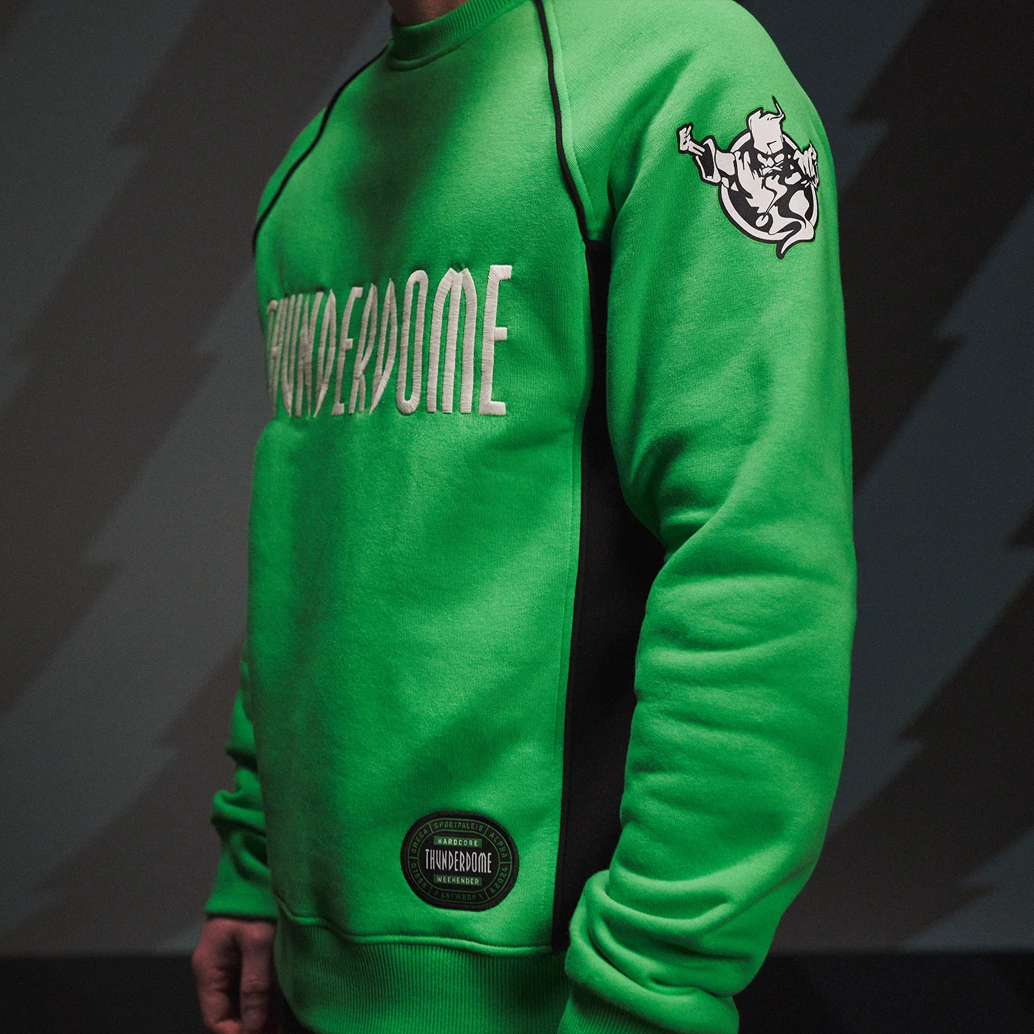 Thunderdome Green crewneck - Image 3