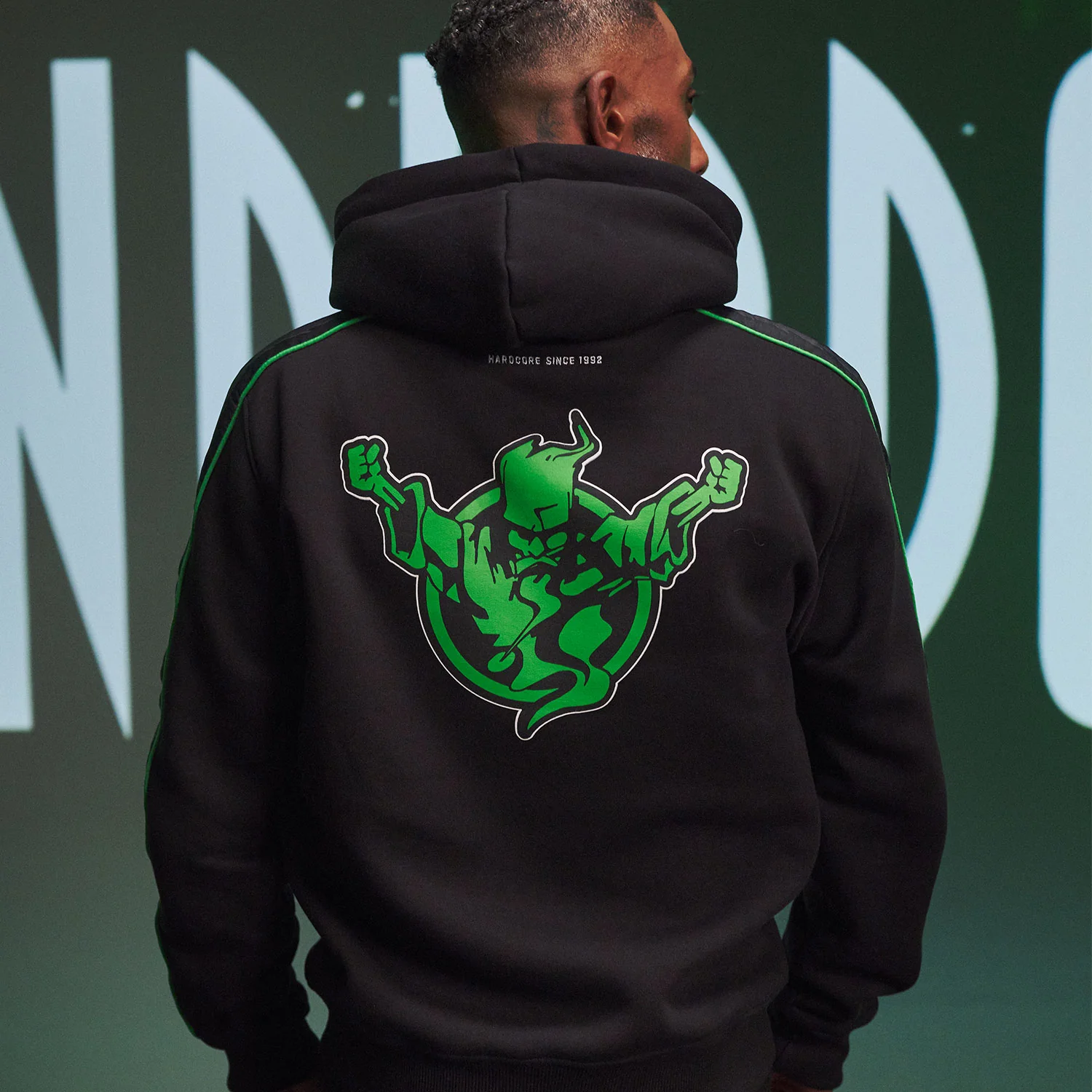 Thunderdome black Hoodie - Image 2
