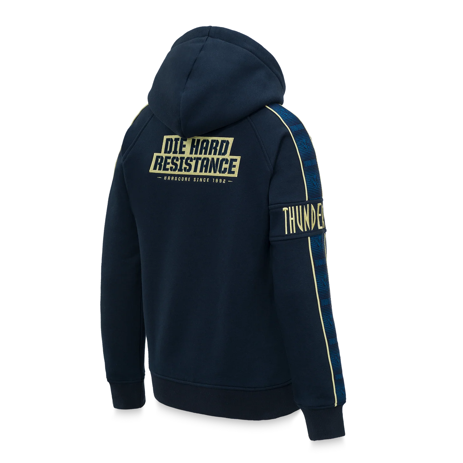 Thunderdome Hoodie blue/sand - Image 2