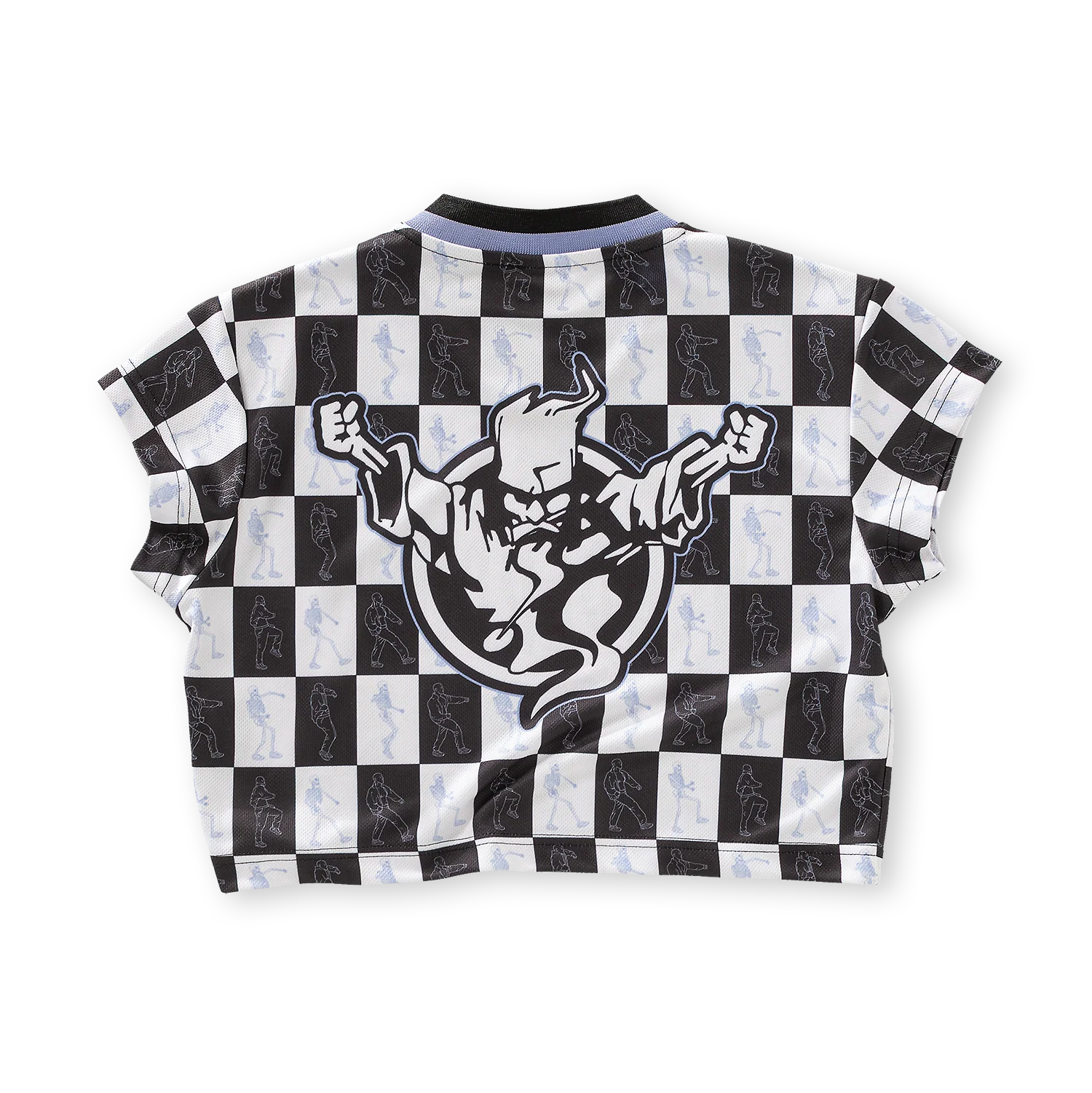 Thunderdome cropped Football T-shirt - Image 3