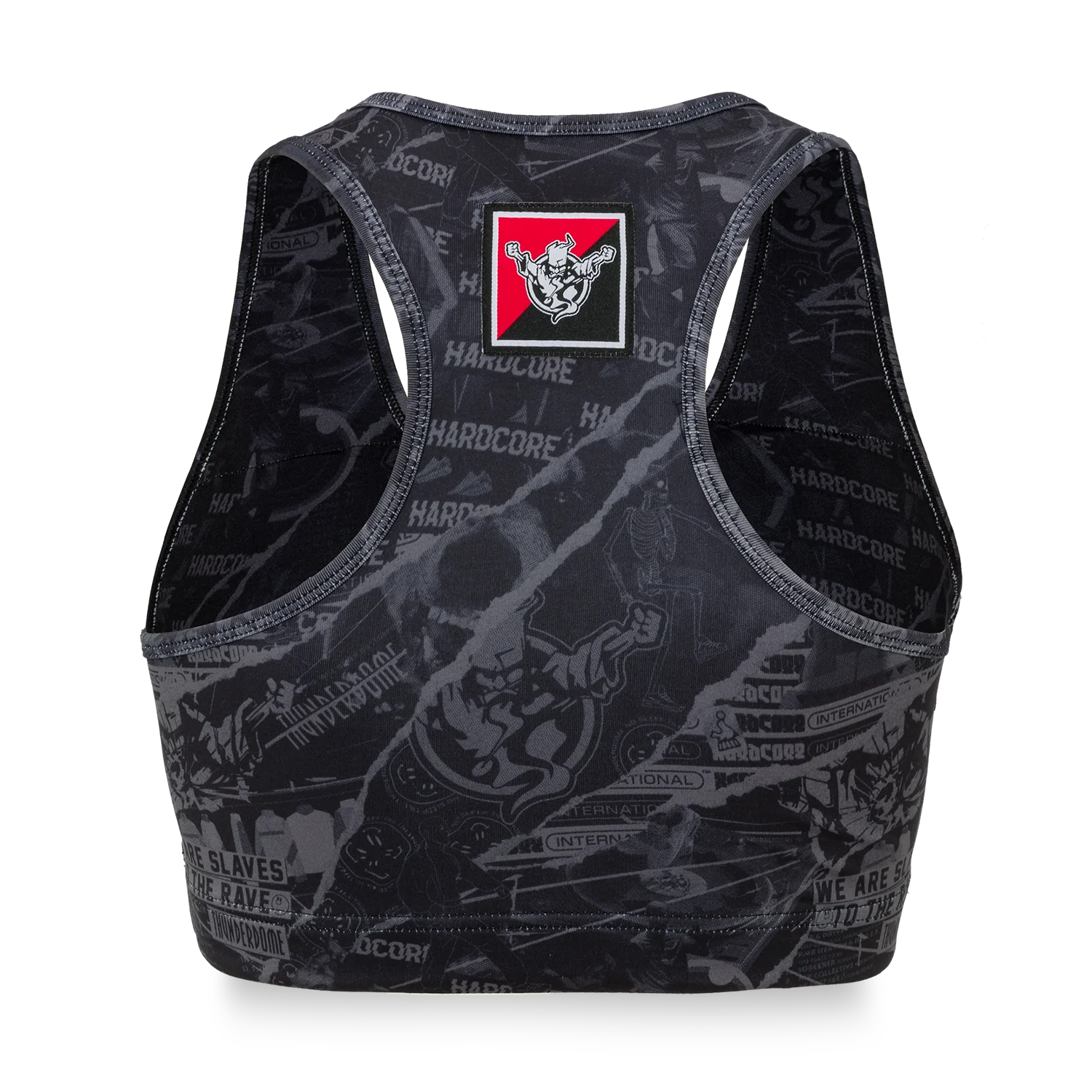 Thunderdome sport bra grey/white - Image 2