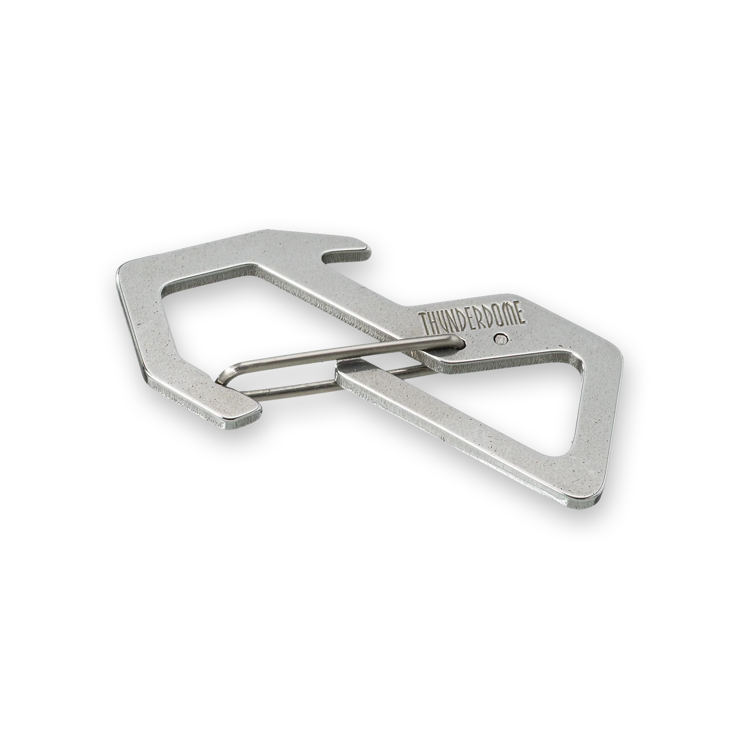 Thunderdome Monochrome Carabiner Keychain - Image 3