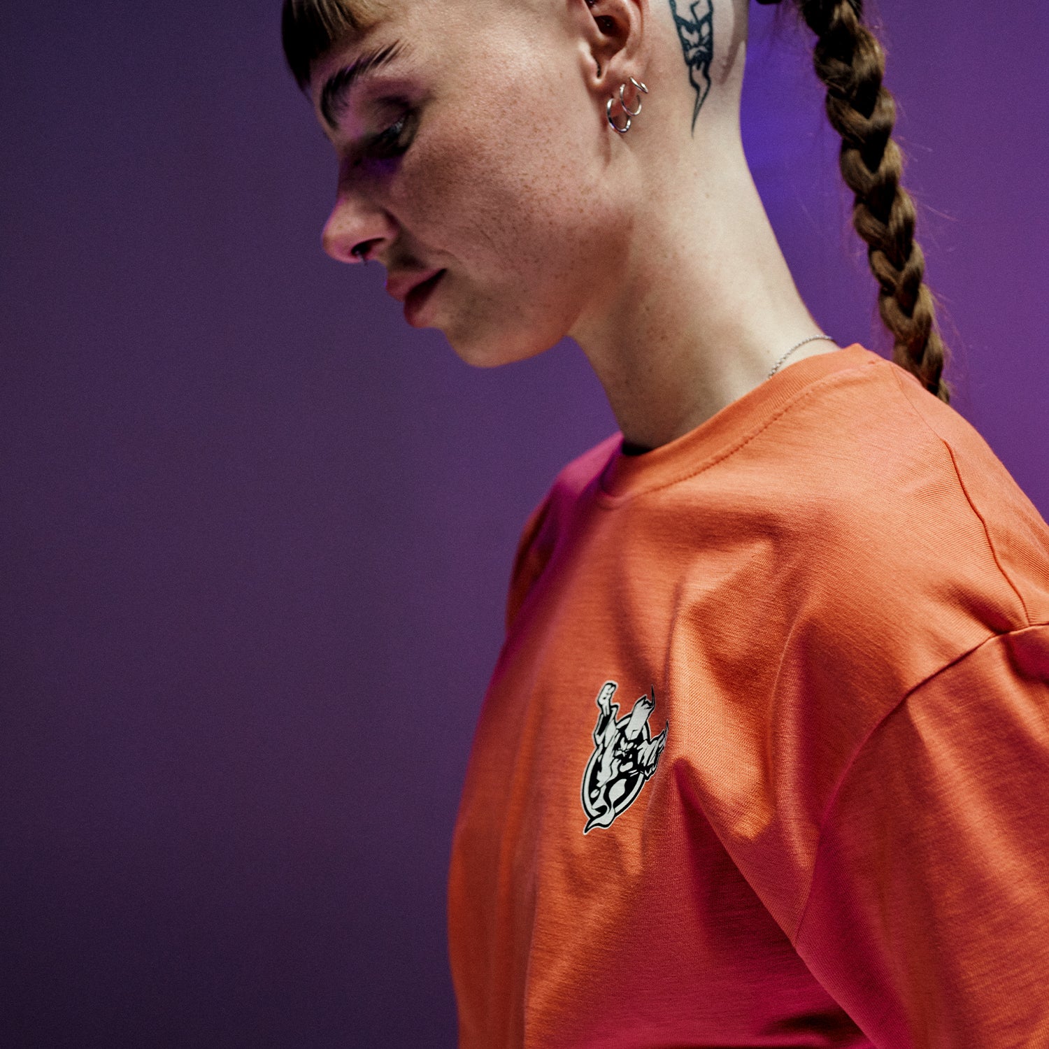 Thunderdome Orange T-shirt - Image 6