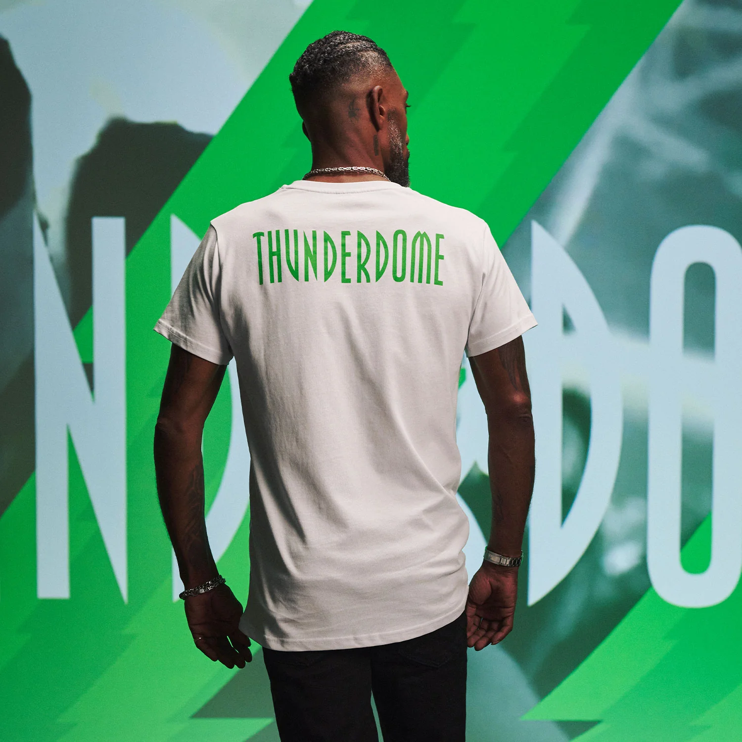 Thunderdome White T-shirt - Image 4