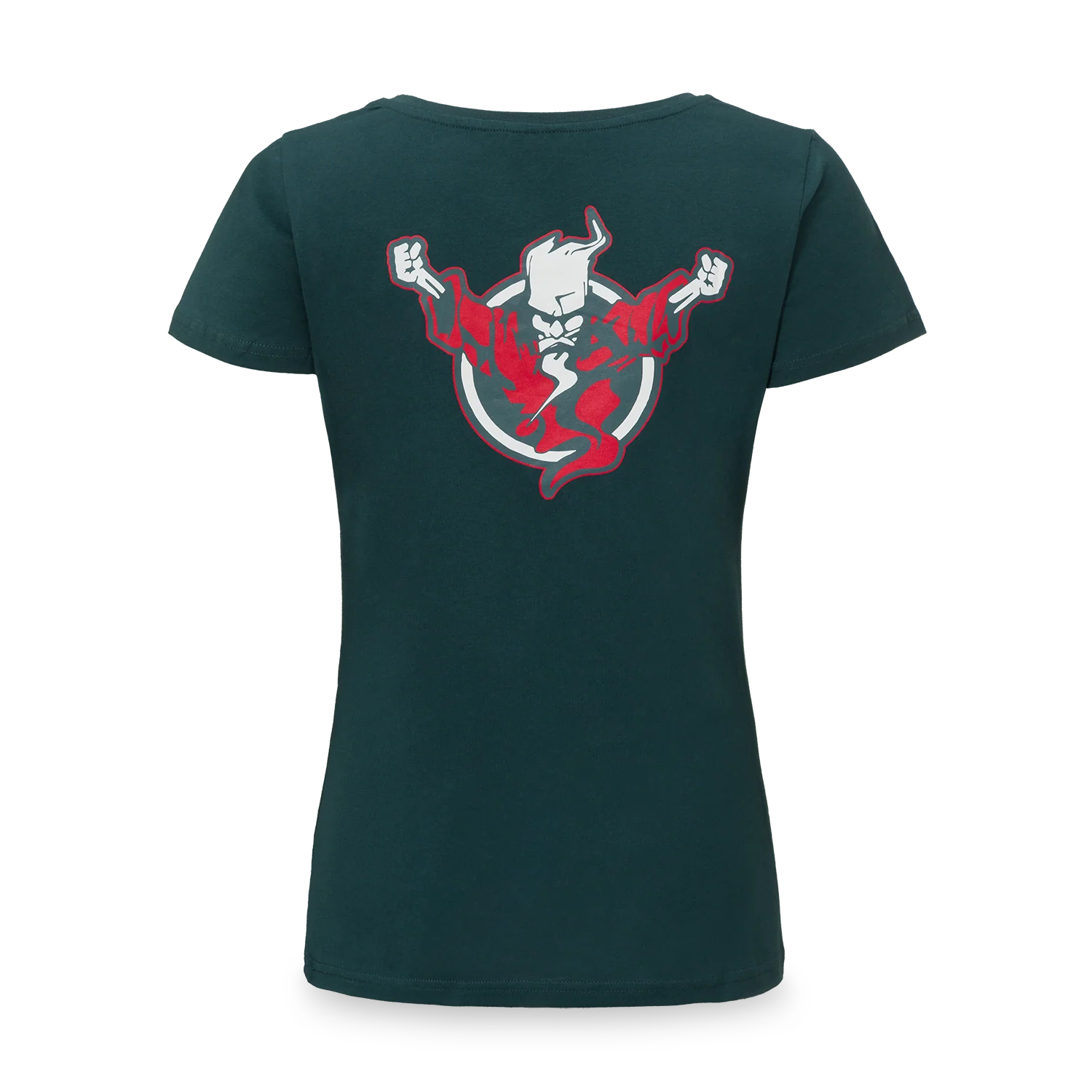 Thunderdome t-shirt teal/red - Image 2