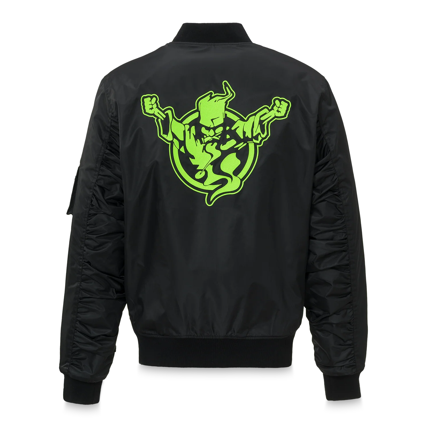Thunderdome bomber black/fluor green - Image 2