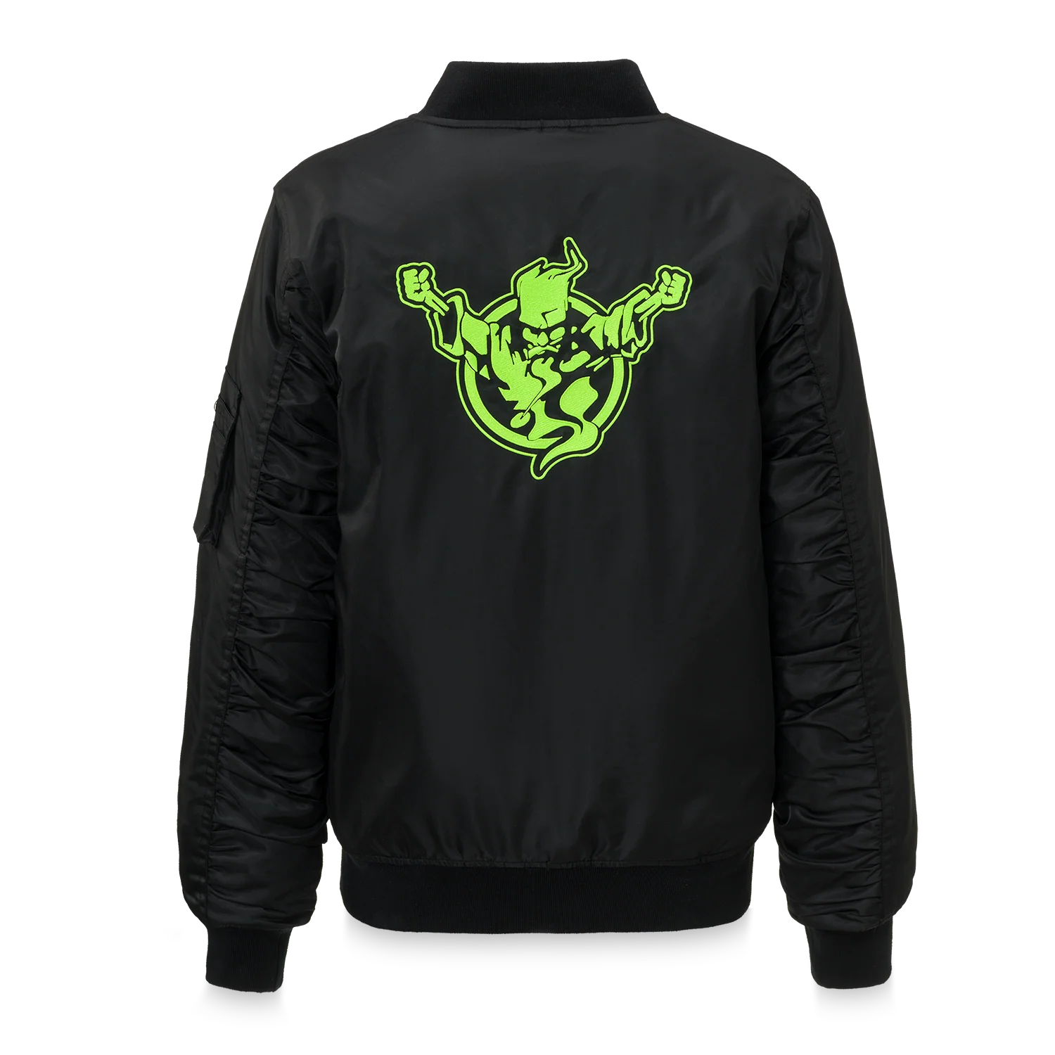 Thunderdome bomber black/fluor green - Image 2